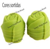 Conjunto de molde de silicone rosas- frete grátis